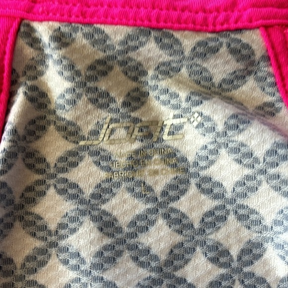 Jofit Navy Tank with Hot Pink Trim - Picture 2 of 4